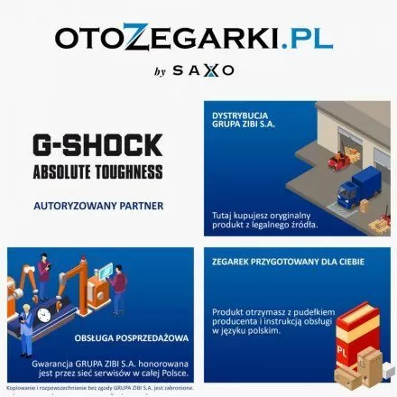 Casio G-Shock GA-100BEG-1AER czarny zegarek męski ze wskazówkami
