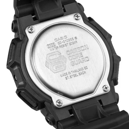 Casio G-SHOCK Carbon Core Guard GD-010BEG-1ER zegarek czarny z zielonym wyświetlaczem 