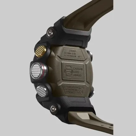 Zegarek Casio G-SHOCK Mudmaster Carbon Core GG-B100X-1A3ER z zielonym paskiem