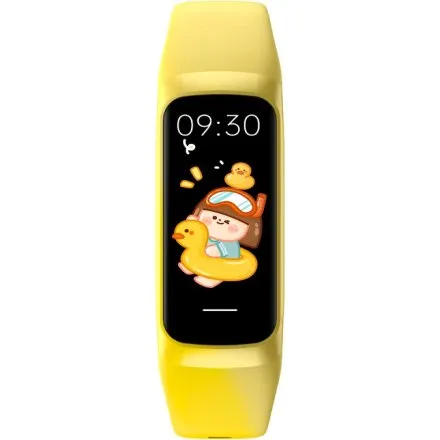 Smartwatch Rubicon RNCF05K żółty SMARUB369 dziecięca opaska AMOLED