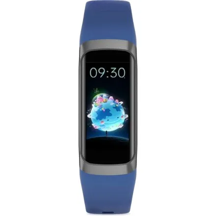 Smartwatch Rubicon RNCF05K granatowy SMARUB391 dziecięca opaska AMOLED