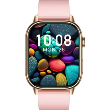 Rubicon RNCF42 różowy smartwatch SMARUB384 Rozmowy