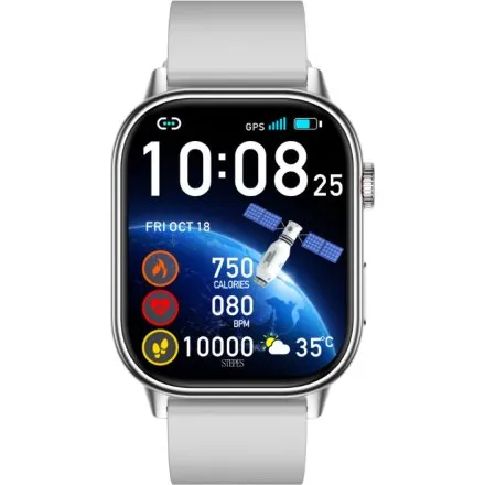 Rubicon RNCF42 srebrny smartwatch SMARUB386 Rozmowy