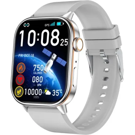 Rubicon RNCF42 srebrny smartwatch SMARUB386 Rozmowy