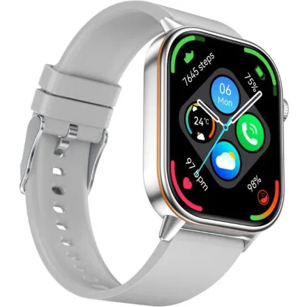Rubicon RNCF42 srebrny smartwatch SMARUB386 Rozmowy