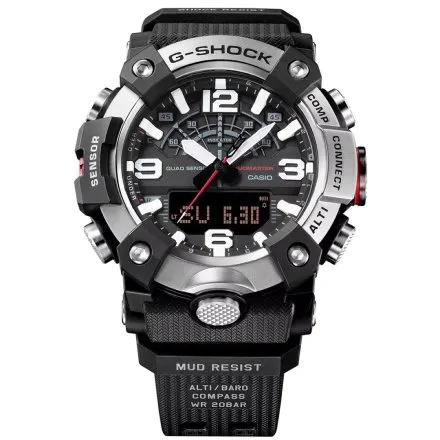 Zegarek Casio G-SHOCK Mudmaster Carbon Core GG-B100XM-1AER z czarnym paskiem