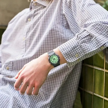 Zegarek Casio G-SHOCK na czarnym przeźroczystym pasku GMA-P2100SR-1AER
