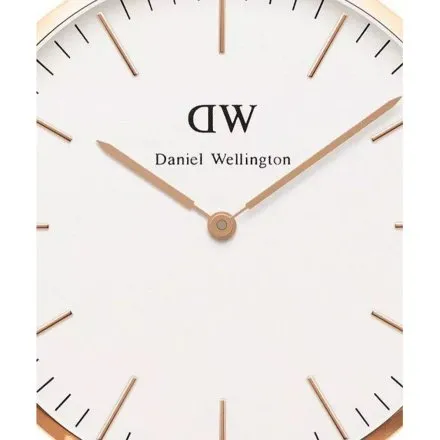 Zegarek Daniel Wellington DW00100006 St Mawes Rose Gold na brązowym pasku 