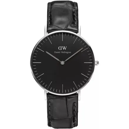 Zegarek Daniel Wellington DW00100147 36mm damski z czarnym paskiem