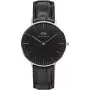 Zegarek Daniel Wellington DW00100147 36mm damski z czarnym paskiem