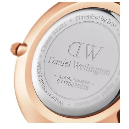 Zegarek Daniel Wellington DW00100283 Petite 32mm damski na białym pasku