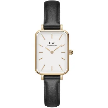 Zegarek Daniel Wellington Quadro Pressed Sheffield DW00100434 20mm damski na pasku skórzanym