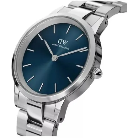 Zegarek Daniel Wellington Iconic Link Arctic DW00100459 32 mm srebrny z bransoletką