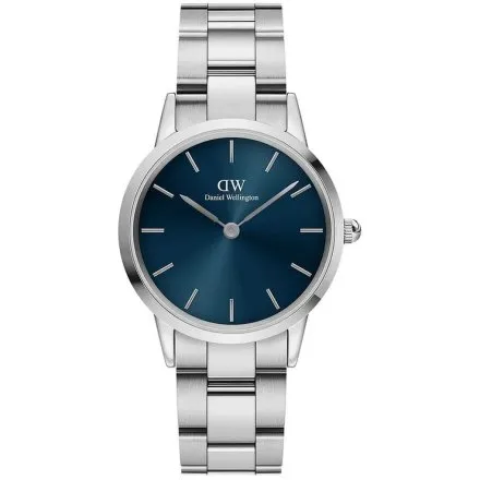 Zegarek Daniel Wellington Iconic Link Arctic DW00100459 32 mm srebrny z bransoletką