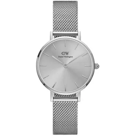 Zegarek Daniel Wellington Petite Unitone DW00100464 28mm srebrny z bransoletką