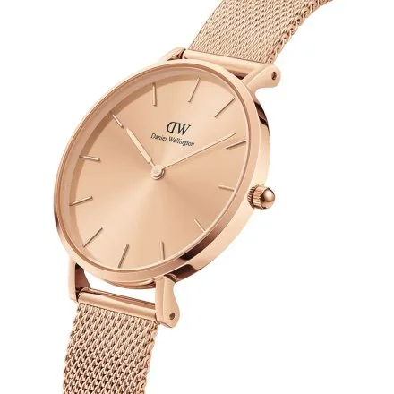 Zegarek Daniel Wellington Petite Unitone DW00100472 32mm różowozłoty z bransoletką