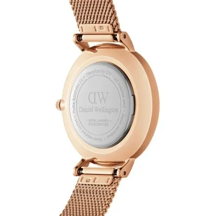 Zegarek Daniel Wellington Petite Unitone DW00100472 32mm różowozłoty z bransoletką