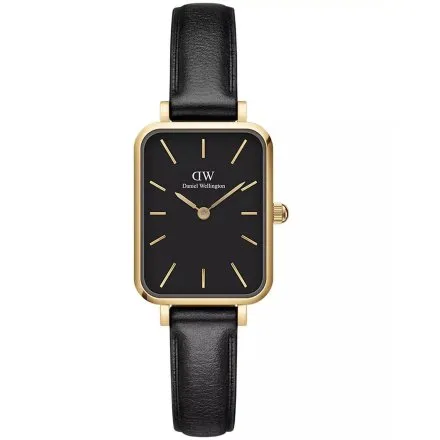 Zegarek Daniel Wellington Quadro Pressed Sheffield DW00100560 20mm damski na pasku skórzanym