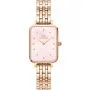 Zegarek Daniel Wellington Quadro Lumine DW00100621 20 mm różowozłoty z perłową tarczą