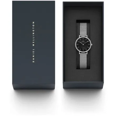 Zegarek Daniel Wellington Petite Lumine DW00100661 28mm srebrny z bransoletką