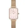 Zegarek Daniel Wellington Quadro Lumine DW00100669 40mm różowozłoty z masą perłową na tarczy