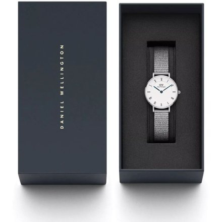 Zegarek Daniel Wellington DW00100684 Petite Starling 28mm damski z cyframi rzymskimi