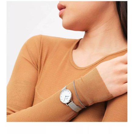 Zegarek Daniel Wellington DW00100684 Petite Starling 28mm damski z cyframi rzymskimi