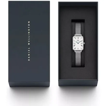 Zegarek Daniel Wellington DW00100690 Quadro Starling 20mm damski z cyframi rzymskimi
