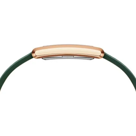 Zegarek Daniel Wellington Bound Crocodile Emerald Rose Gold DW00100694 20mm damski zielony