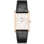 Zegarek Daniel Wellington Bound Black Crocodile Rose Gold DW00100698 24mm damski na pasku skórzanym