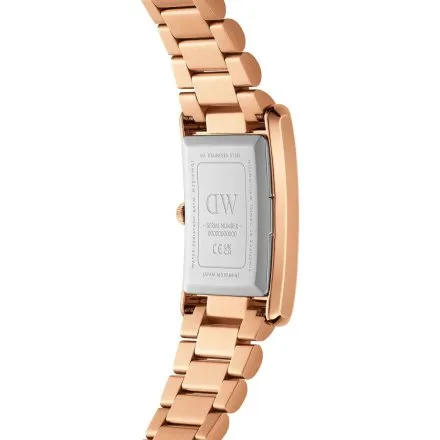 Zegarek Daniel Wellington Bound 9-Link Rose Gold DW00100699 22mm różowozłoty na bransolecie