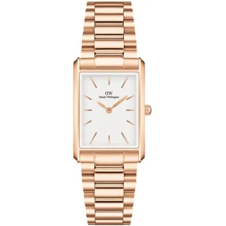 Zegarek Daniel Wellington Bound 9-Link Rose Gold DW00100699 22mm różowozłoty na bransolecie