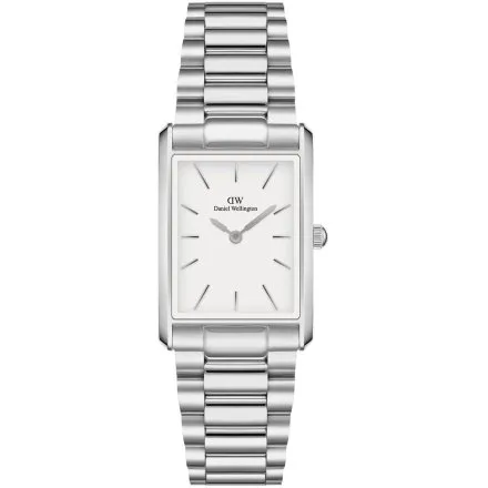 Zegarek Daniel Wellington Bound 3-Link Silver DW00100700 22mm srebrny na bransolecie