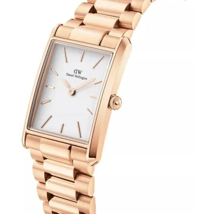 Zegarek Daniel Wellington Bound 9-Link Rose Gold DW00100702 24mm różowozłoty na bransolecie