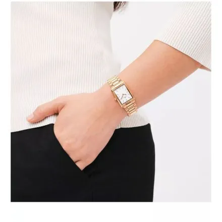 Zegarek Daniel Wellington Bound 9-Link Rose Gold DW00100702 24mm różowozłoty na bransolecie