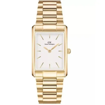 Zegarek Daniel Wellington Bound 3-Link Gold DW00100703 24mm złoty na bransolecie