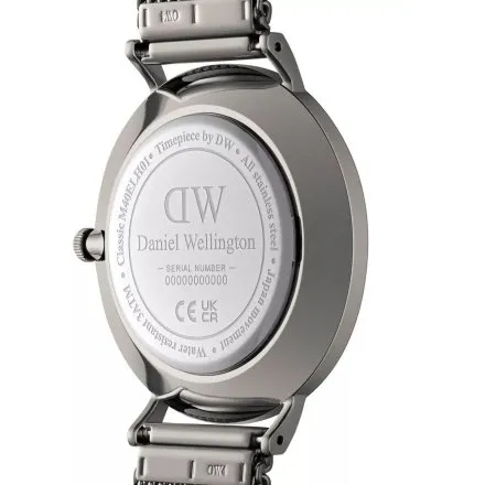 Zegarek Daniel Wellington Classic Multi-Eye Mesh Graphite DW00100712 40mm męski grafitowy