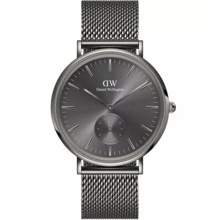 Zegarek Daniel Wellington Classic Multi-Eye Mesh Graphite DW00100712 40mm męski grafitowy