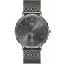 Zegarek Daniel Wellington Classic Multi-Eye Mesh Graphite DW00100712 40mm męski grafitowy