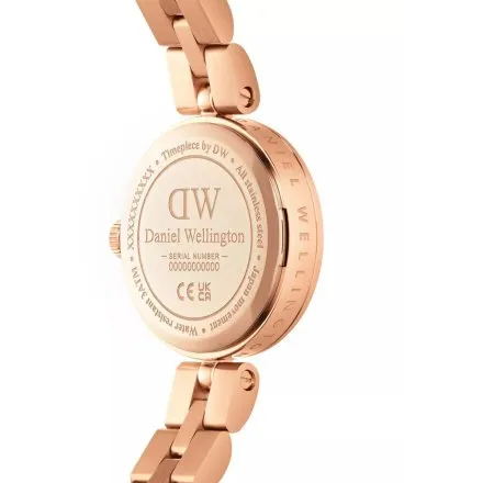 Zegarek Daniel Wellington DW00100720 Elan Lumine Unitone Rose Gold 22mm damski na bransolecie