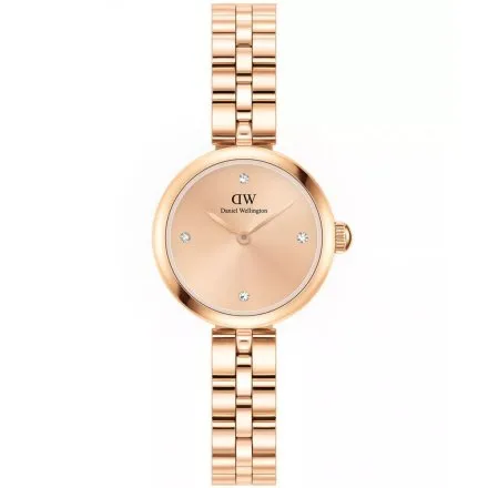 Zegarek Daniel Wellington DW00100720 Elan Lumine Unitone Rose Gold 22mm damski na bransolecie