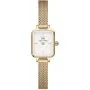 Zegarek Daniel Wellington DW00100725 Quadro Mini Evergold 15mm złoty z bransoletką