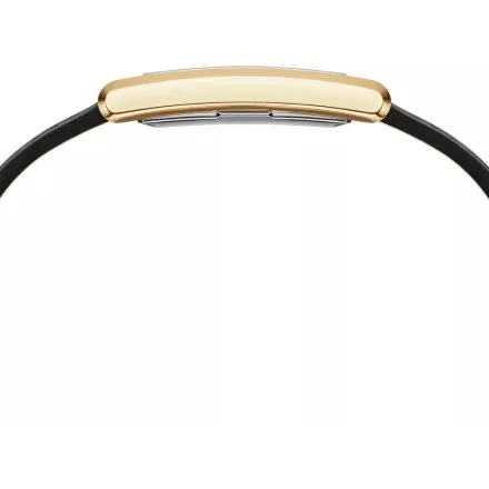 Zegarek Daniel Wellington Bound Black Crocodile Gold DW00100740 22mm damski na pasku skórzanym