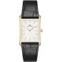 Zegarek Daniel Wellington Bound Black Crocodile Gold DW00100740 22mm damski na pasku skórzanym