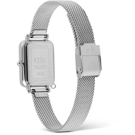 Zegarek Daniel Wellington Quadro Charm DW00100747 20mm srebrny z bransoletką