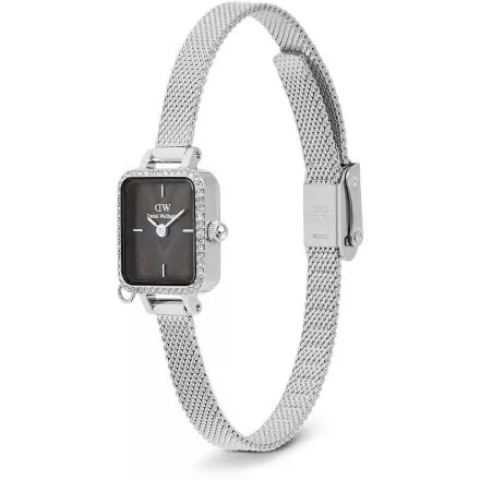 Zegarek Daniel Wellington Quadro Charm DW00100750 15mm srebrny z bransoletką