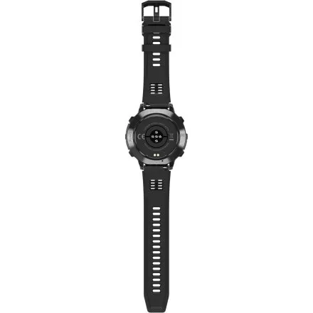 GRAVITY GT42-1 czarny smartwatch męski AMOLED Z DODATKOWĄ BRANSOLETĄ