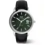 Zegarek Daniel Wellington Iconic Automatic DW00100756 40mm srebrny na czarnym pasku