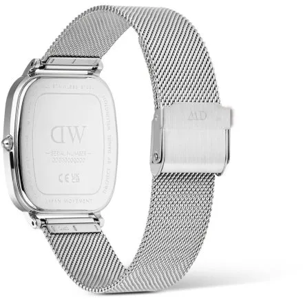 Zegarek Daniel Wellington Marlon Wire Linen DW00100814 32mm srebrny z bransoletką
