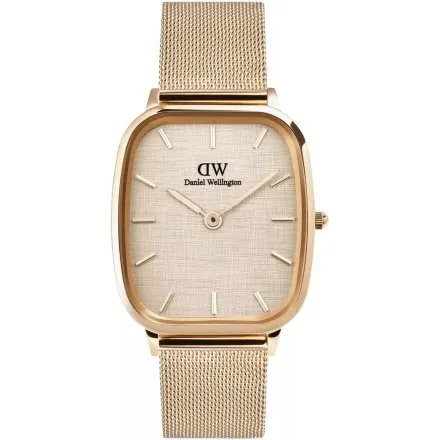 Zegarek Daniel Wellington Marlon Wire Linen DW00100817 32mm różowozłoty z bransoletką